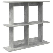 Sieninė lentyna Sieninis Pilka 100 x 20 x 75 cm