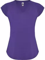 Roly Moteriški trumpų rankovių sporto marškiniai reglano stiliaus AVUS Heather mauve
