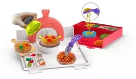 Spin Master KINETINIO SMĖLIO žaidimų rinkinys „SquishPizza“