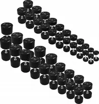 HPC POLIURETANO hantelių rinkinys 2 x 2,5 - 50 KG CPU (1050 KG) HMS