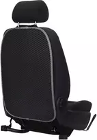 Automobilio sėdynės atlošo apsauga nuo vaikų EVAtech 68x46 cm - juoda / pilki kraštai