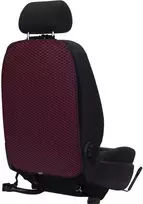 Automobilio sėdynės atlošo apsauga nuo vaikų EVAtech 68x46 cm - vyšninė / vyšniniai kraštai