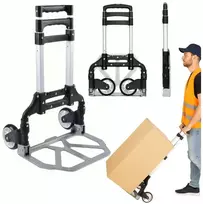 Lean Aliuminis sulankstomas transportavimo vežimėlis, 70 kg