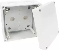 Hermetinė paskirstymo dėžutė Kopos KSK 125_KA (balta, 126x126x76mm, IP66, UV atspari)