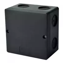 Hermetinė paskirstymo dėžutė Kopos KSK 100_FA (juoda, 101x101x63mm, IP66, UV atspari)
