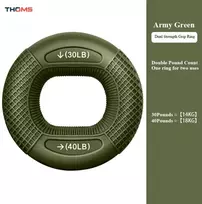 Silikoninis Plaštakos Treniruoklis - Espanderis THOMS Strengthener 78 mm. 30-40 Lbs
