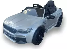 Toycars Elektrinis vaikų automobilis, BMW M5, 124x74x55 cm, Balta