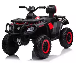 Toycars Elektrinis keturračius, 24V, 4WD, Raudonas, 128x68x70 cm