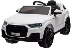 Toycars Vaikų Akumuliatorinė Mašina, Audi Q7, 119x66x58 cm, Balta