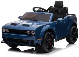 Toycars Vaikų Baterijomis Varomas Automobilis, Dodge Challenger SRT, 110x66x62 cm, Mėlynas