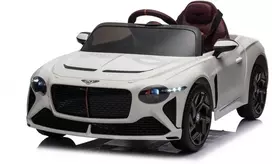 Toycars Elektrinis vaikų automobilis, Bentley Bacalar, 108x65x45 cm, Balta