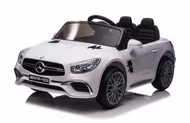 Toycars Vaikų Mašinėlė, Mercedes-Benz SL65 AMG, 108x63x46 cm, Balta