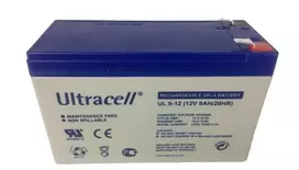 Toycars Baterija, Ultracell 12 voltų 9Ah, 15x6.5x9.5 cm