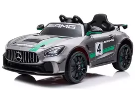 Toycars Vaikų automobilis, Mercedes-Benz GT4 AMG, 116x58x46 cm, Pilka