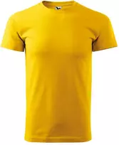 Malfini As Vyriški Marškinėliai MALFINI Basic 129 Geltona, 160g/m2