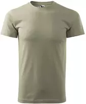 Malfini As Vyriški Marškinėliai MALFINI Basic 129 Light khaki, 160g/m2
