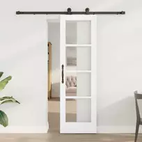 Slankios durys ORKDAL Balta ir juoda 61 x 198,5 cm