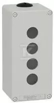 Schneider Electric Schneider Harmony XAP Control pakabukas tuščias pilkas 4 skylučių XAPD3504