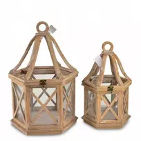 Mondex Since 1986R LOKKE Komplet 2 Latarni XL:34x30x52cm L:25,5x22x42cm