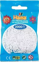 Revell Hama Beads Hama mini karoliukai balti