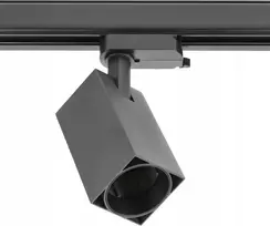 GTV Šviestuvas 1 fazės LIMA, GU10, maks. 20 W, AC220-240 V, 50/60 Hz, IP20, kvadratinis, juoda