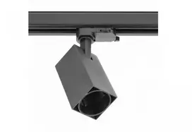 GTV Šviestuvas LIMA, GU10, maks. 20 W, AC220-240 V, 50/60 Hz, IP20, IK08, kvadratinis, juodas