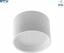 Lubinis šviestuvas GTV LED šviestuvas ARCCO,30W,2700lm,AC220-240V,50/60 Hz,PF>0,9,Ra≥80,IP44,IK08,110°,4000K
