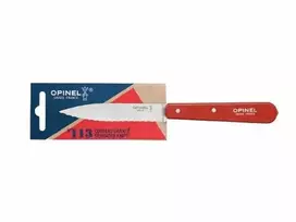 Lumarko Opinel peilis dantytas raudonas 113