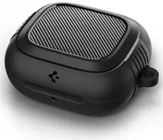 Spigen „Rugged Armor“, matinės juodos spalvos – „Apple Powerbeats Pro 2“