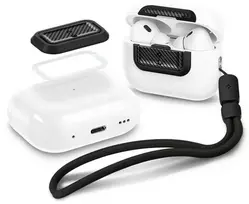Spigen Lock Fit M, anglies - AirPods Pro (2-osios/1-osios kartos)