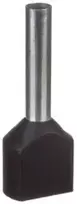 Ergom E08KH-02020101601 Izoliuota kabelio galo mova HI 2x1,5/12 DIN E08KH-02020101601 /500 vnt./