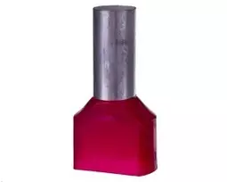 Ergom E08KH-02020102701 Izoliuota kabelio antgalis HI 2x10/14 DIN E08KH-02020102701 /100 vnt./