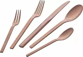 ZWILLING MINIMALE 30 dalių matinių stalo įrankių rinkinys - rožinio aukso spalvos