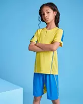 Roly Unisex sportinis komplektas iš trijų audinių derinio BOCA Geltona/karališka mėlyna