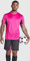 Roly Unisex sportinis komplektas iš trijų audinių derinio BOCA Fukšijos/juoda