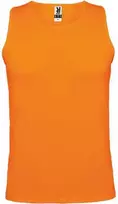 Roly Techninė be rankovių palaidinė su kampuotomis siūlėmis ANDRE Fluoro oranžinė