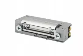 „Siemens Hartte XS00UPW“ elektrinė spyna, silpnos srovės, siaura, su atmintimi, jungikliu ir universaliu maitinimo šaltiniu 12–24 V AC/DC