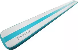 Master Pripučiamas gimnastikos čiužinys „Airbeam“, 500 cm x 40 cm x 10 cm, mėlynas
