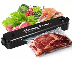 Vakuuminė maisto pakavimo mašina, 90W, juoda