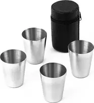 Orion Stikliukai degtinei 30 ml 5 vnt. su dėklu