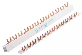 Šukinė šyna, 3 polių, 63A, 54 moduliai, VCX SZD63A, 3F, 18X3M