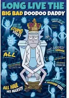 Plakatas ERIK Rick & Morty Doodoo Daddy poster