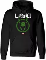 Vaikiškas džemperis su gobtuvu Marvel Distressed Logo Juoda
