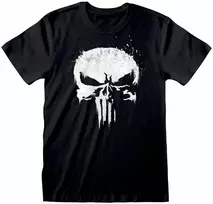 Marškinėliai su trumpomis rankovėmis Marvel Logo Juoda Abiejų lyčių