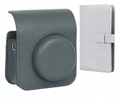Loveinstant „Fuji Fujifilm Instax Mini 41+“ dėklas, skirtas 96 nuotraukų albumui / pilkas