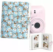 Loveinstant 64x nuotraukų albumas, skirtas „Fujifilm Instax Mini 99 41 12 40 11 Evo Liplay Link“ / „Mėlyna Penguins“