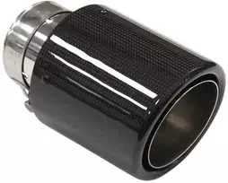 Poujoulat Duslintuvo antgalis 114 mm įleidimo anga 70 mm anglies pluošto blizgesys
