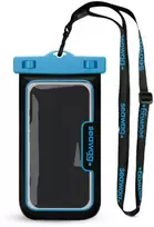 4Kom „Seawag Element Proof Case“ – vandeniui atsparus telefono dėklas (juodas/mėlynas)