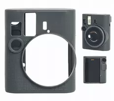 Loveinstant Silikoninis dėklas, skirtas „Fuji Fujifilm Instax Mini 41“ / pilkas