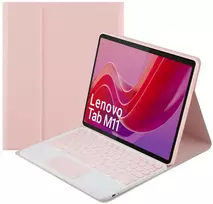 Strado Dėklas su klaviatūra Bluetooth touchpad do Lenovo Tab M11 (Rožinė)